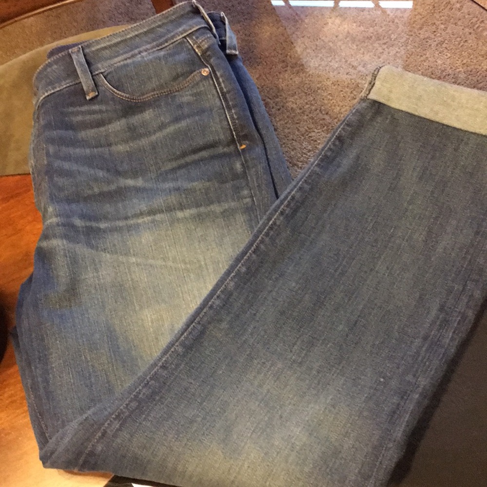 NWOT NYDJ Jessica Relaxed Boyfriend Jeans Size 10